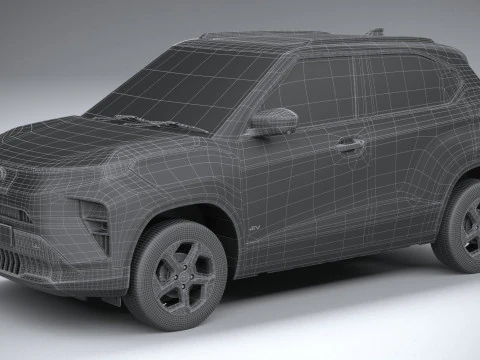 Tata Punch EV 2024 3D Model