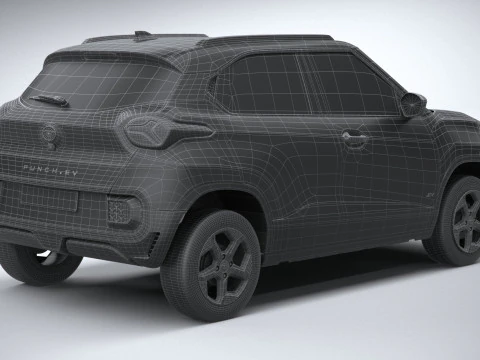 Tata Punch EV 2024 3D Model