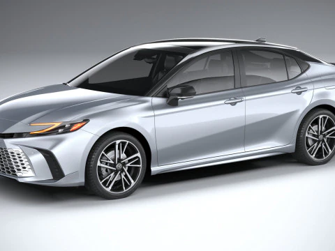 토요타 캠리 하이브리드 2025 3D 모델