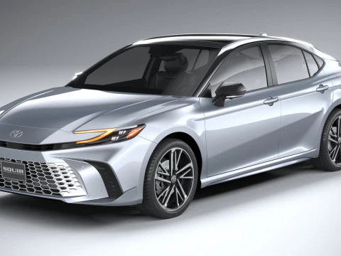 Toyota Camry Hybrid 2025 3D Model