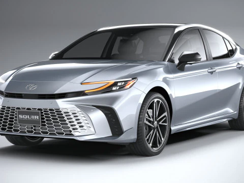 Toyota Camry Hybrid 2025 3D Model
