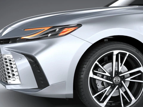 Toyota Camry Hybrid 2025 3D Model