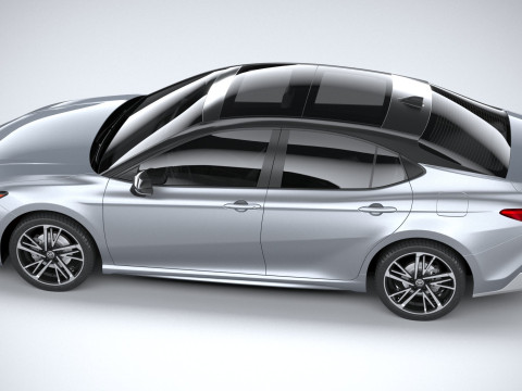 Toyota Camry Hybrid 2025 3D Модель