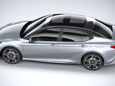 Toyota Camry Hybrid 2025 3D Model