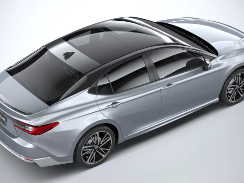 Toyota Camry Hybrid 2025 3D Model
