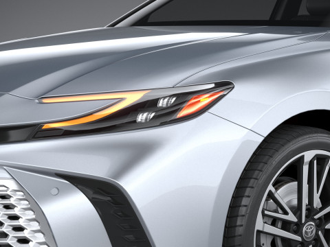 Toyota Camry Hybrid 2025 3D Модель