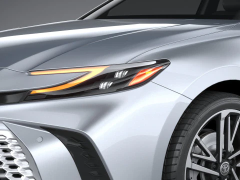 Toyota Camry Hybrid 2025 3D Model