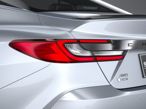 Toyota Camry Hybrid 2025 3D Модель