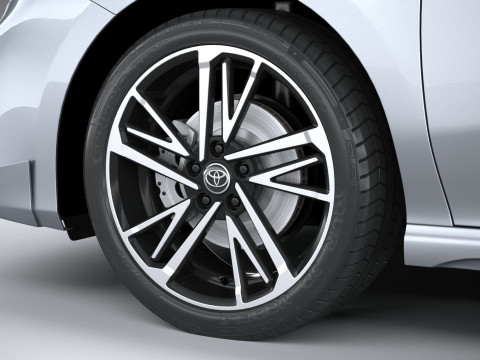 Toyota Camry Hybrid 2025 3D Модель