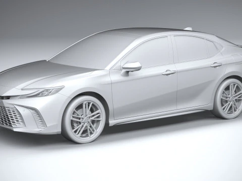 Toyota Camry Hybrid 2025 3D Model