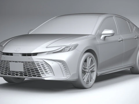 Toyota Camry Hybrid 2025 3D Model