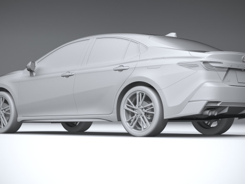 Toyota Camry Hybrid 2025 3D Модель