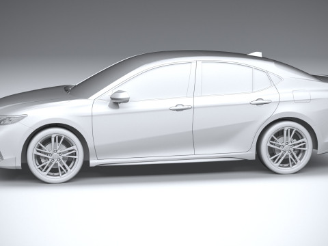 Toyota Camry Hybrid 2025 3D Модель