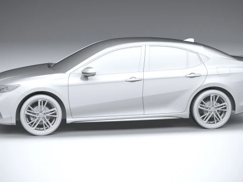 Toyota Camry Hybrid 2025 3D Model