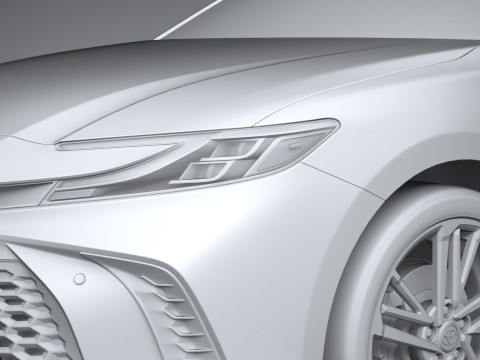 Toyota Camry Hybrid 2025 3D Модель