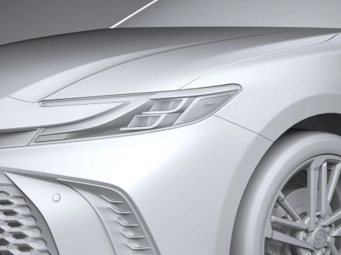 Toyota Camry Hybrid 2025 3D Model