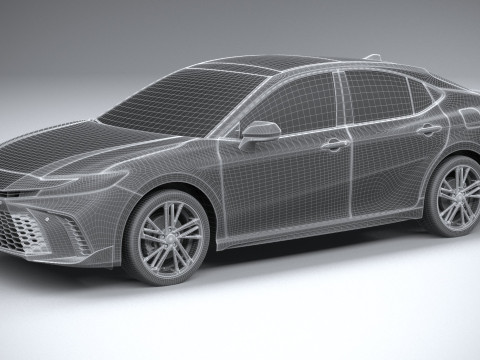 Toyota Camry Hybrid 2025 3D Модель