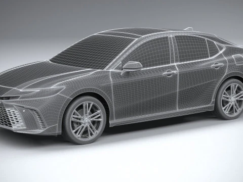 Toyota Camry Hybrid 2025 3D Model