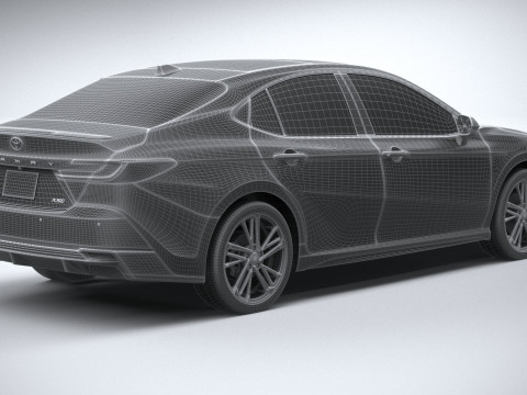 Toyota Camry Hybrid 2025 3D Модель