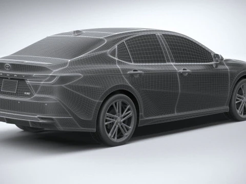 Toyota Camry Hybrid 2025 3D Model