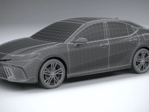 Toyota Camry Hybrid 2025 3D Model
