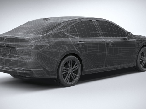Toyota Camry Hybrid 2025 3D Модель