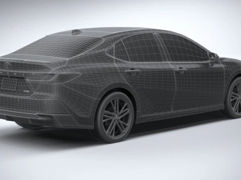 Toyota Camry Hybrid 2025 3D Model