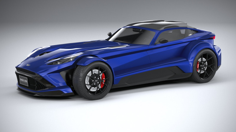 Donkervoort F22 2023 3D Model .c4d .max .obj .3ds .fbx .stl .blend 