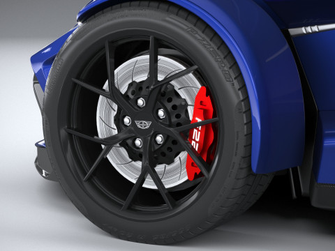 Donkervoort F22 2023 3D Model