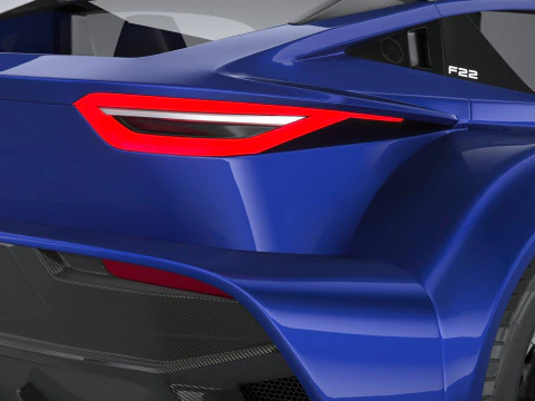 Donkervoort F22 2023 3D Model