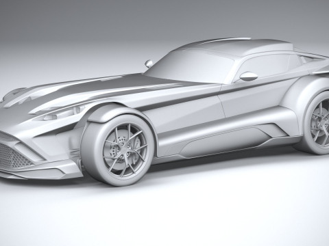 Donkervoort F22 2023 3D Model