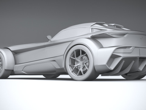 Donkervoort F22 2023 3D Model