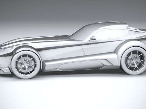 Donkervoort F22 2023 3D Model