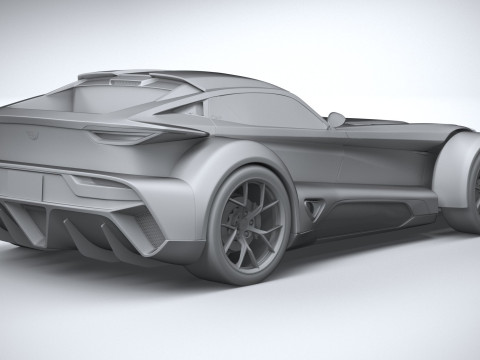 Donkervoort F22 2023 3D Model