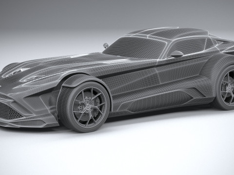 Donkervoort F22 2023 3D Model