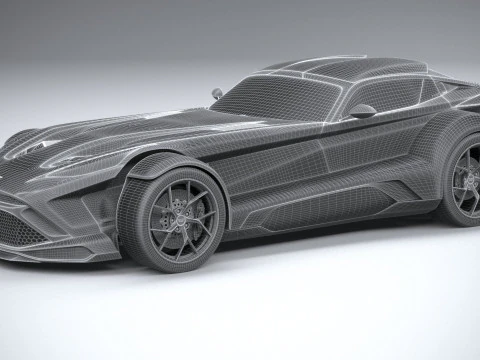 Donkervoort F22 2023 3D Model
