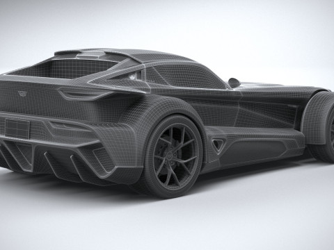 Donkervoort F22 2023 3D Model
