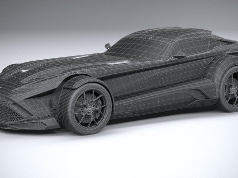 Donkervoort F22 2023 3D Model