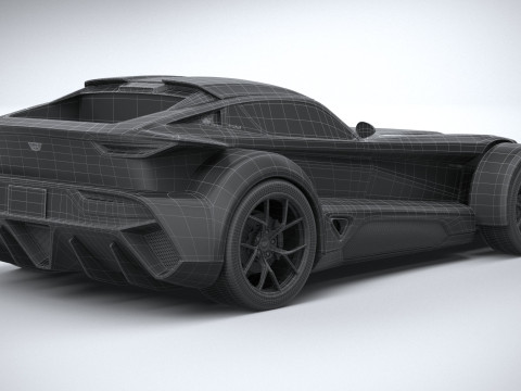 Donkervoort F22 2023 3D Model