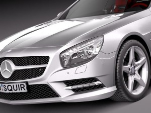 Mercedes-Benz SL 2013 3D Модель