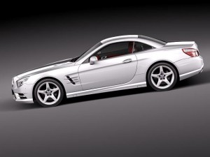 Mercedes-Benz SL 2013 3D Модель