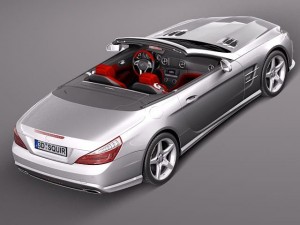 Mercedes-Benz SL 2013 3D Модель