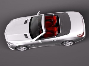 Mercedes-Benz SL 2013 3D Модель