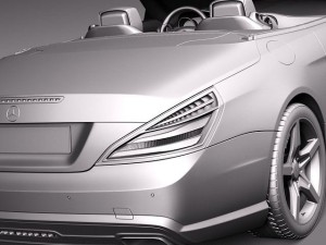 Mercedes-Benz SL 2013 3D Модель