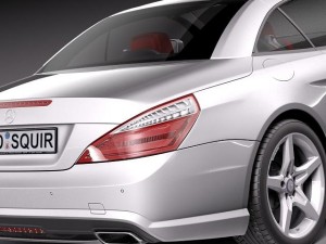 Mercedes-Benz SL 2013 3D Модель