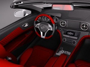 Mercedes-Benz SL 2013 3D Модель