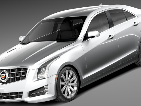 Cadillac ATS 2013 3D Model