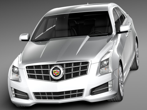 Cadillac ATS 2013 Modelo 3D