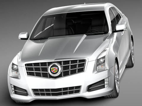 Cadillac ATS 2013 3D Model