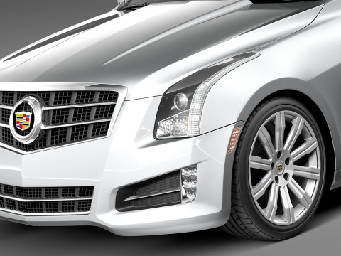 Cadillac ATS 2013 Modelo 3D